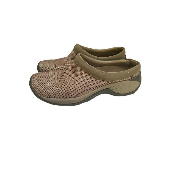 Merrell Encore Breeze 2 Deep Tan slip on Mules womens 7.5 - Picture 4 of 12